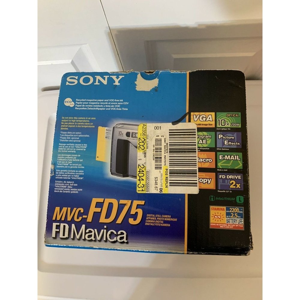 Sony MVC-FD75 FD Mavica‎ 0.3MP Digital Camera - Picture 12 of 12